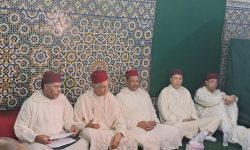تاونات: تسليم هبة ملكية لفائدة الشرفاء الصافيين والدرقاويين بضريح مولاي بوشتى الخمار
